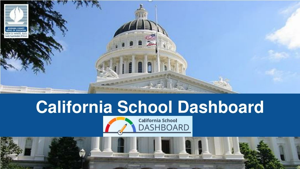 california school dashboard