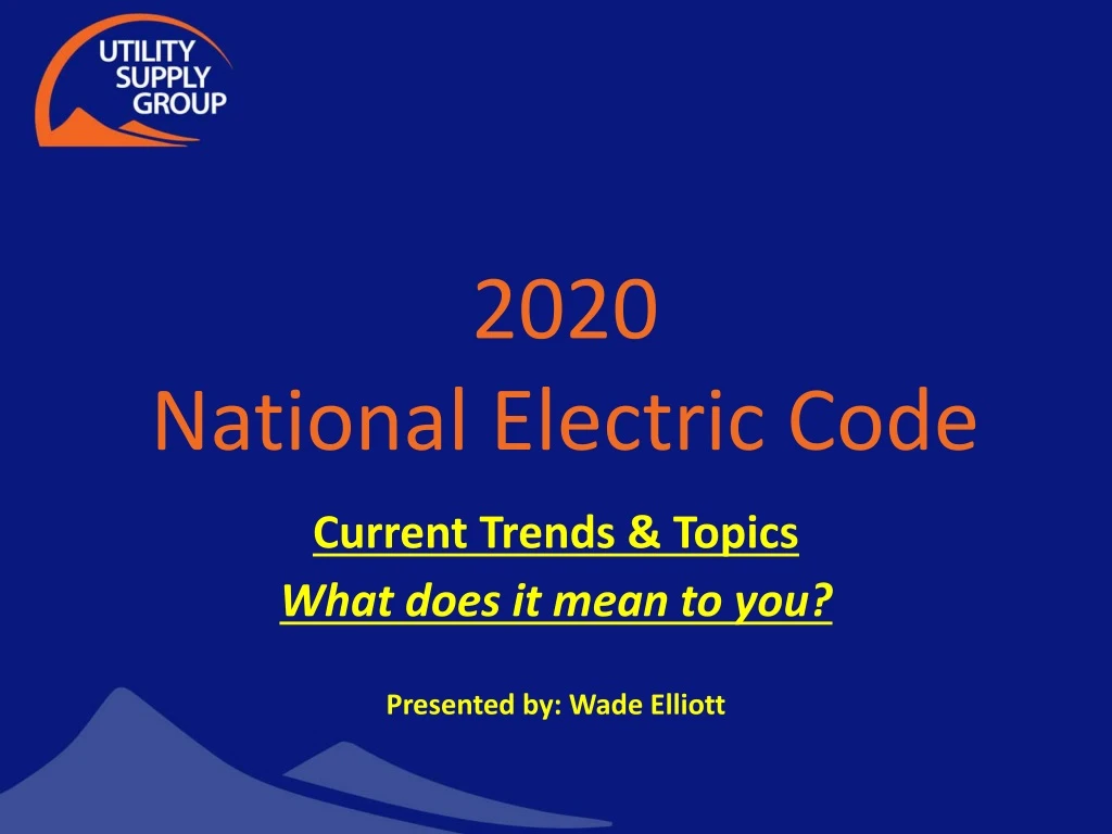 2020 national electric code
