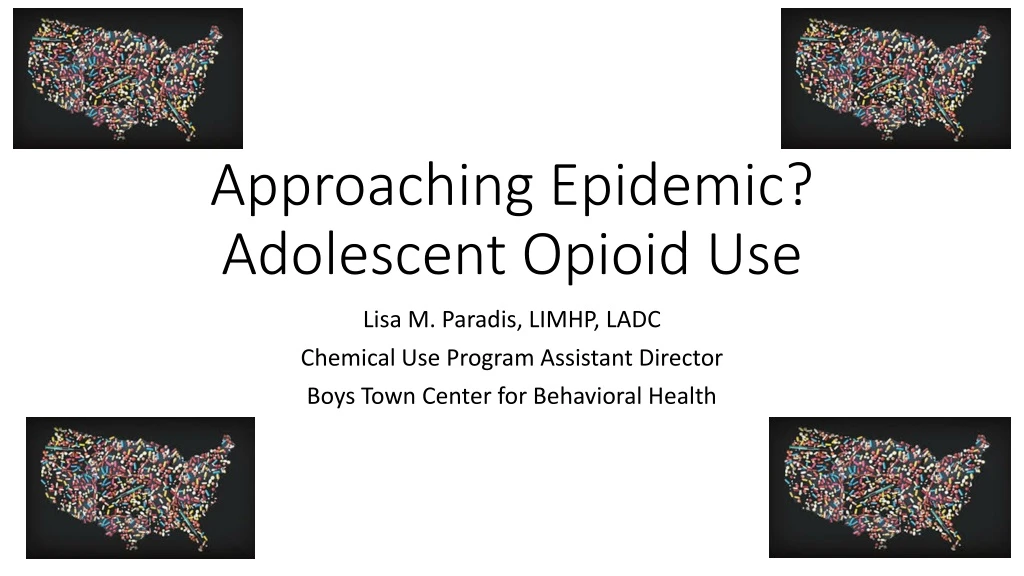 approaching epidemic adolescent opioid use