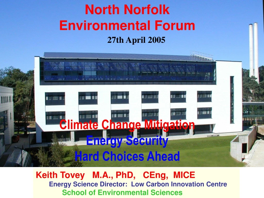 north norfolk environmental forum