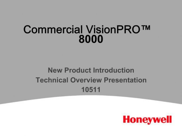 Commercial VisionPRO 8000