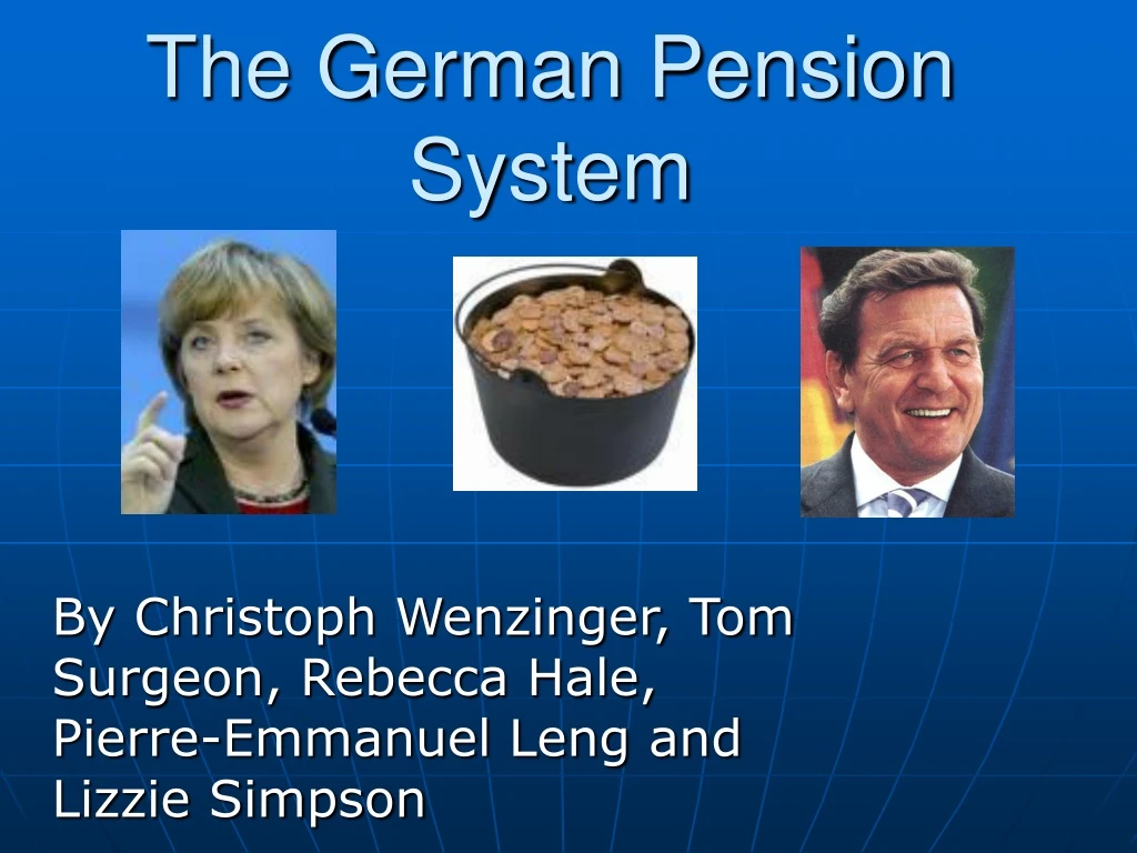 the german pension system