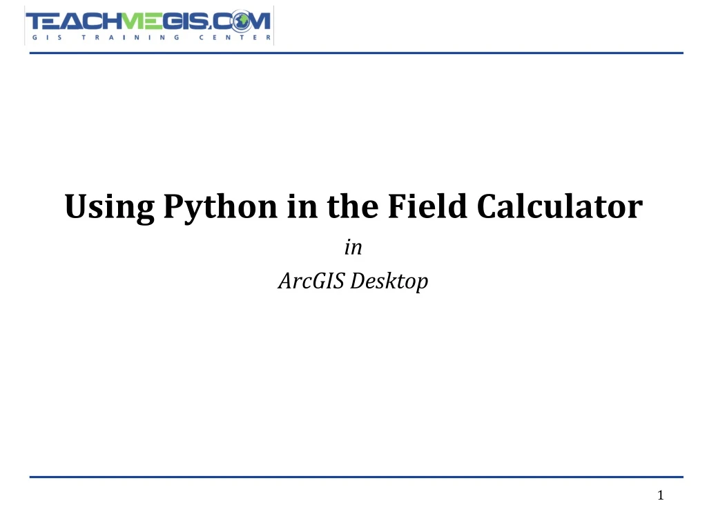 using python in the field calculator in arcgis