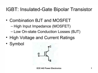 IGBT: Insulated-Gate Bipolar Transistor - slide 1