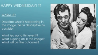 Happy Wednesday!  - slide 1
