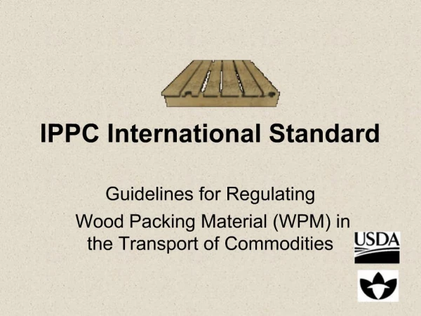 IPPC International Standard