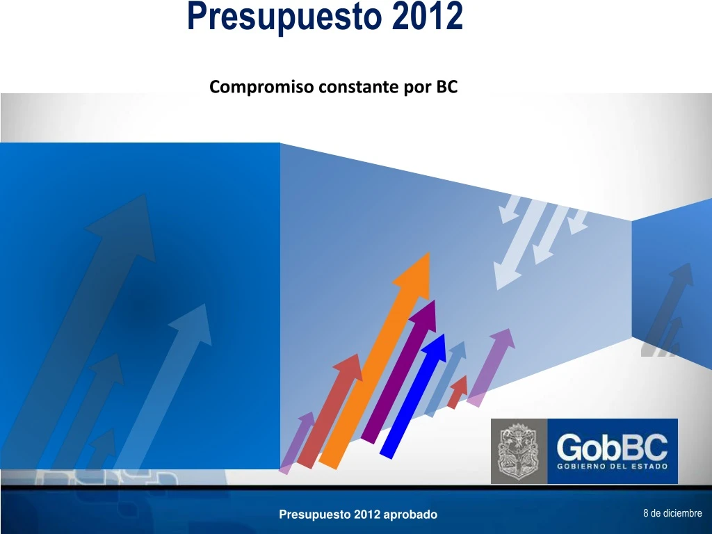 presupuesto 2012