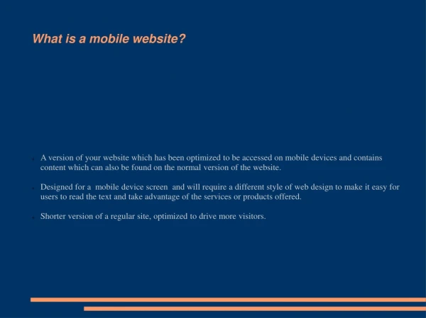 Do You Need A Mobile Website For Your Business?
