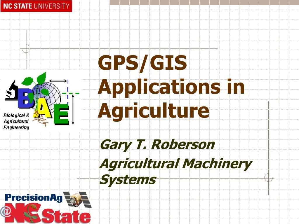 gps gis applications in agriculture