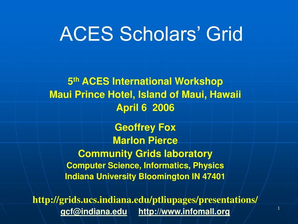 aces scholars grid