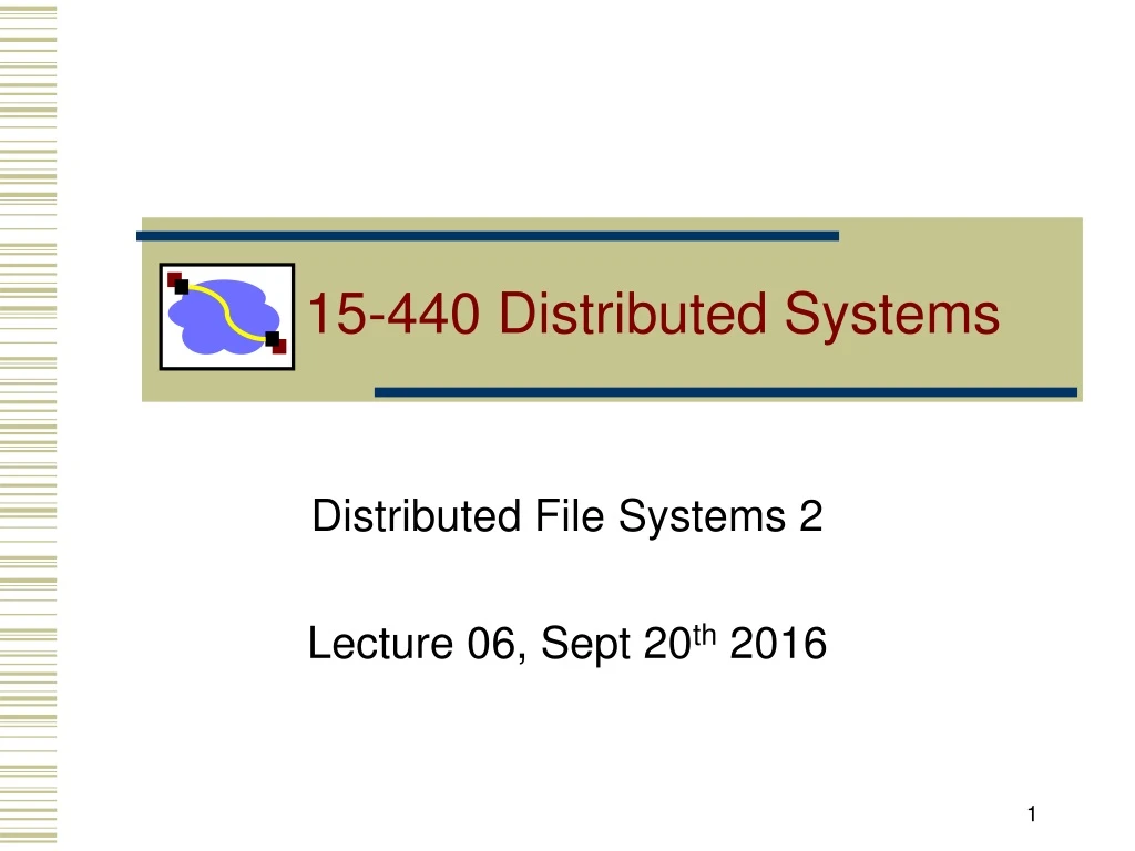 15 440 distributed systems