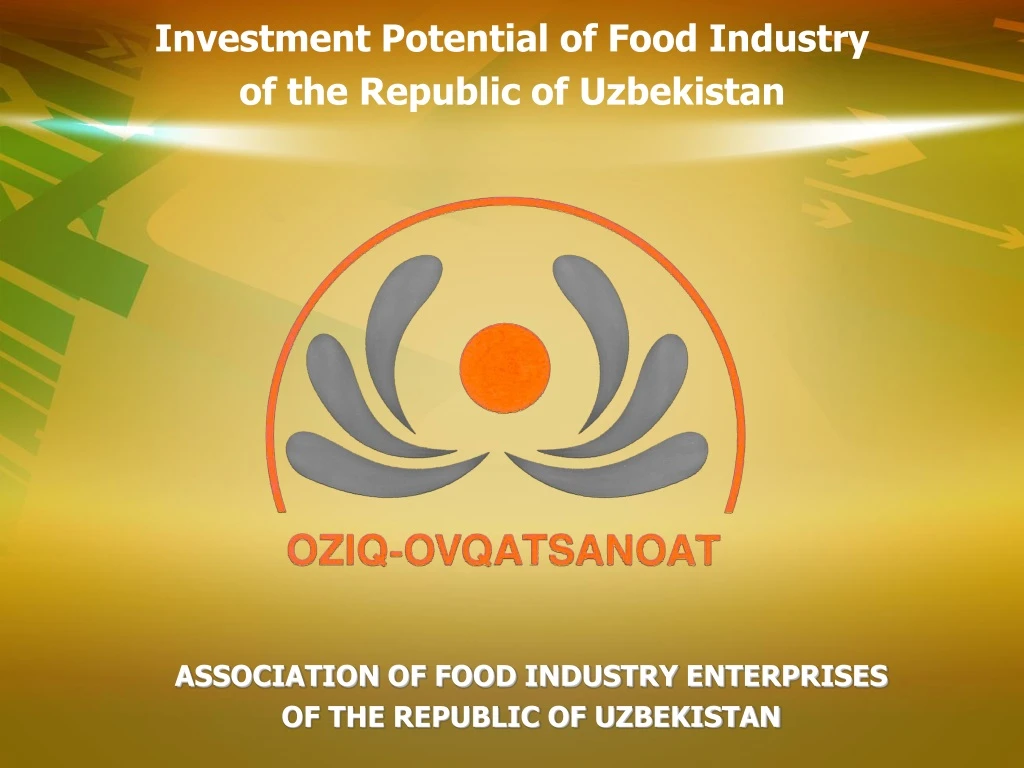 investment potential of food industry