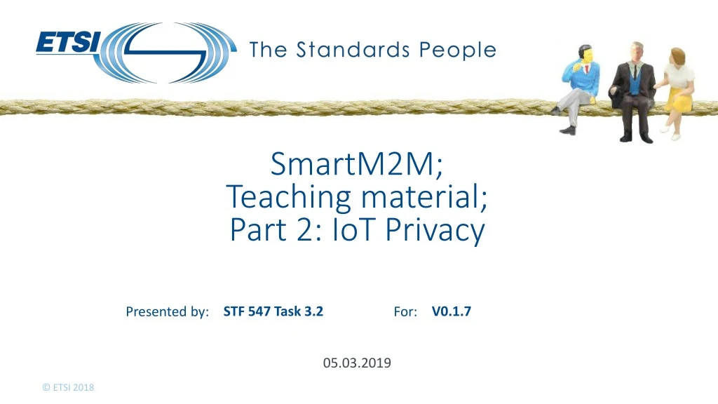 smartm2m teaching material part 2 iot privacy