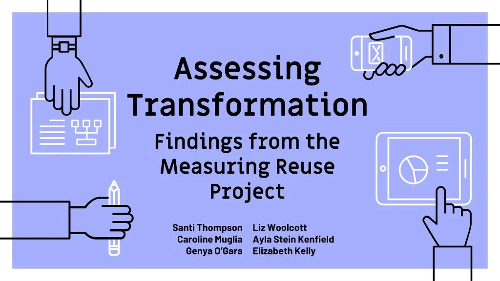 assessing transformation findings from the measuring reuse project
