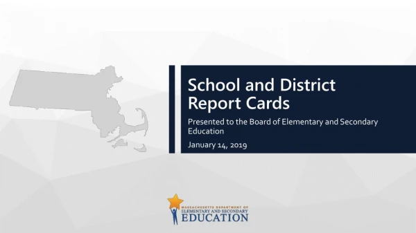 School and District Report Cards
