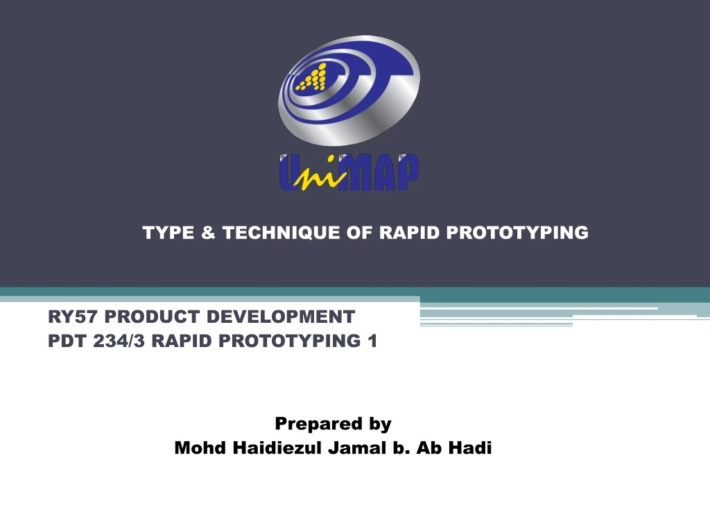 ry57 product development pdt 234 3 rapid prototyping 1