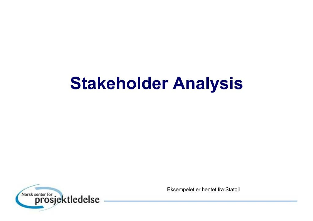 PPT - Stakeholder Analysis PowerPoint Presentation, free download - ID ...