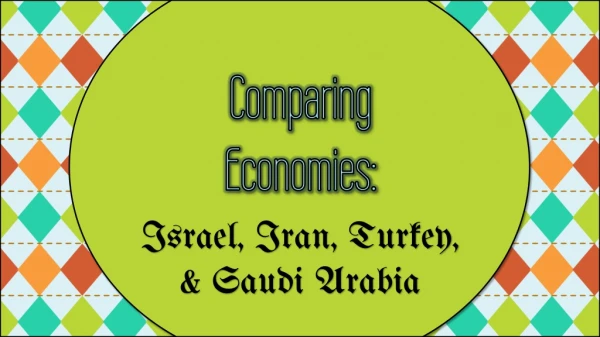Comparing Economies: