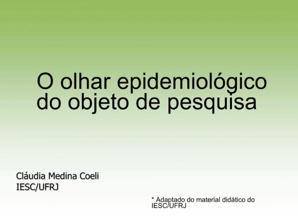 Cl udia Medina Coeli IESC