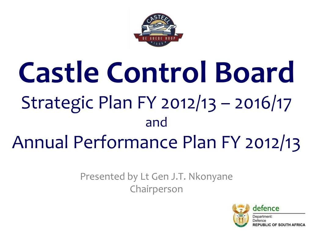 castle control board strategic plan fy 2012