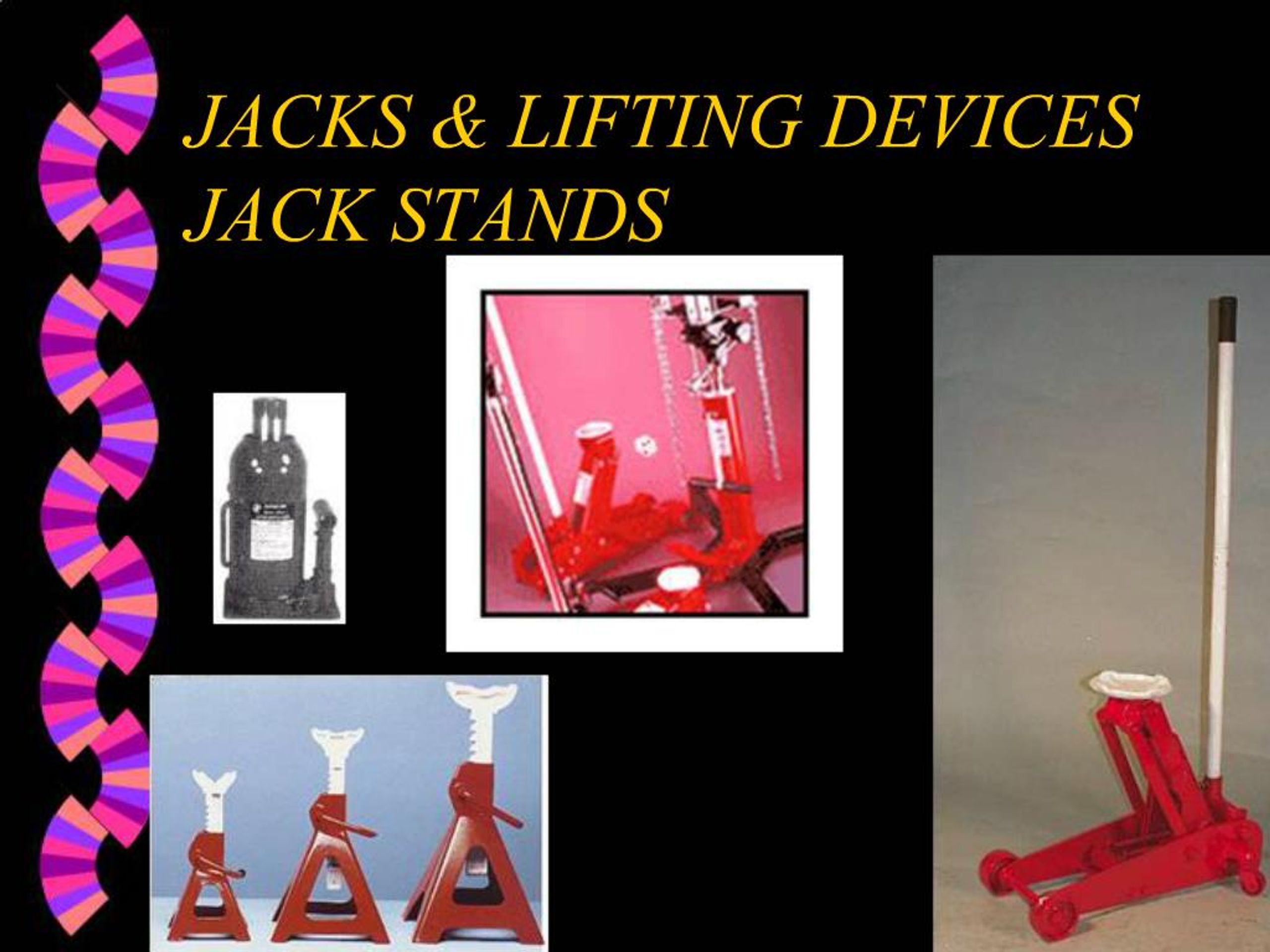 Define Jack PPT - JACKS LIFTING DEVICES JACK STANDS PowerPoint Presentation, free ...
