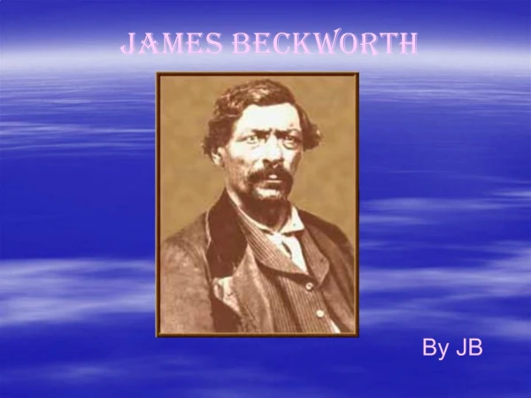 James Beckworth