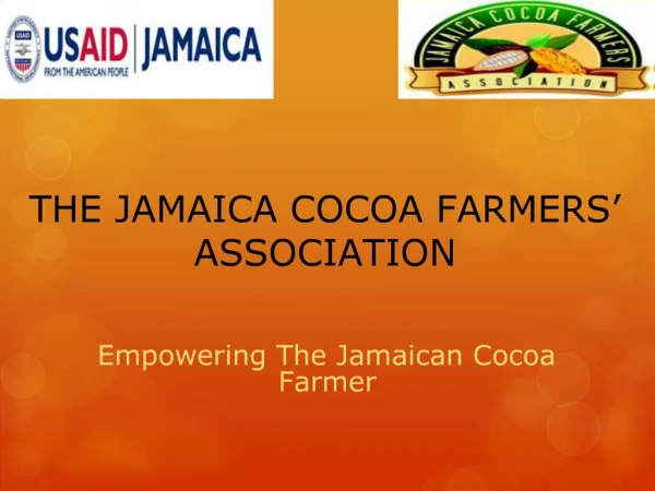 THE JAMAICA COCOA FARMERS ASSOCIATION