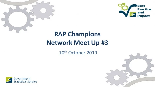 RAP Champions Network Meet Up #3