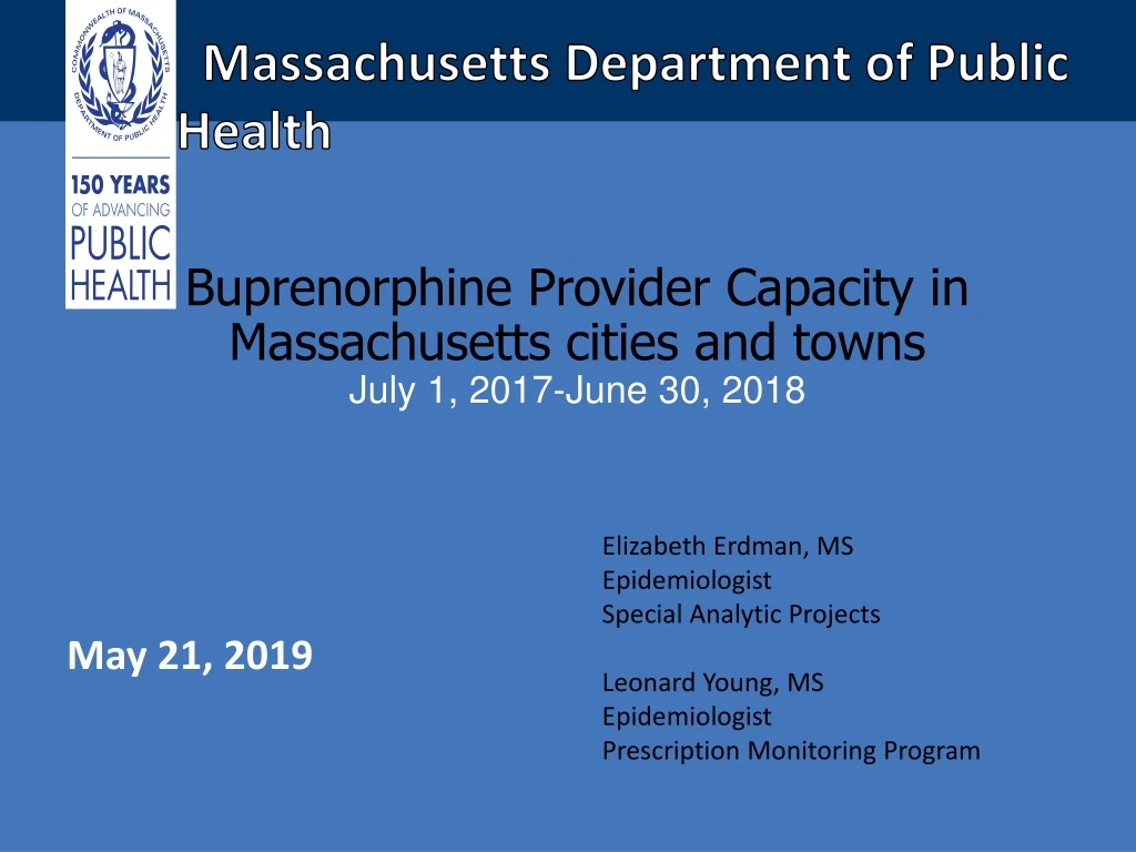 buprenorphine provider capacity in massachusetts