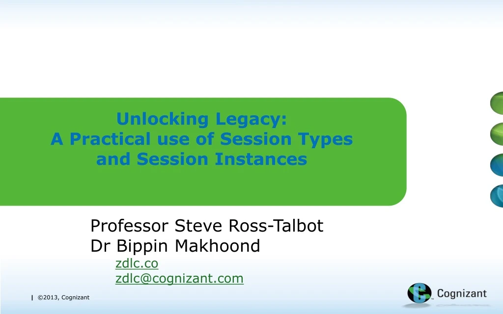 unlocking legacy a practical use of session types and session instances
