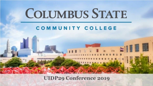 UIDP29 Conference 2019