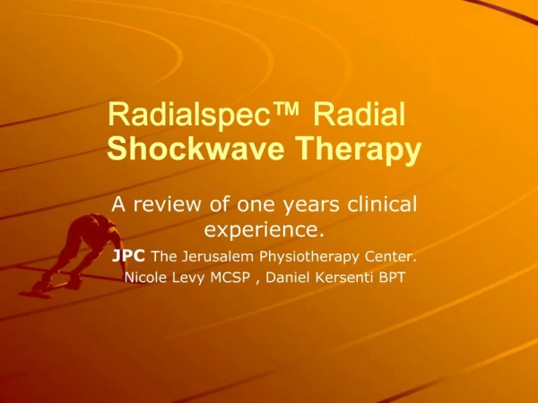 Radialspec Radial Shockwave Therapy