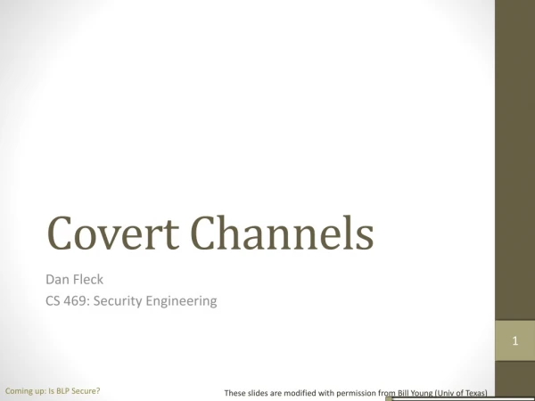 Covert Channels