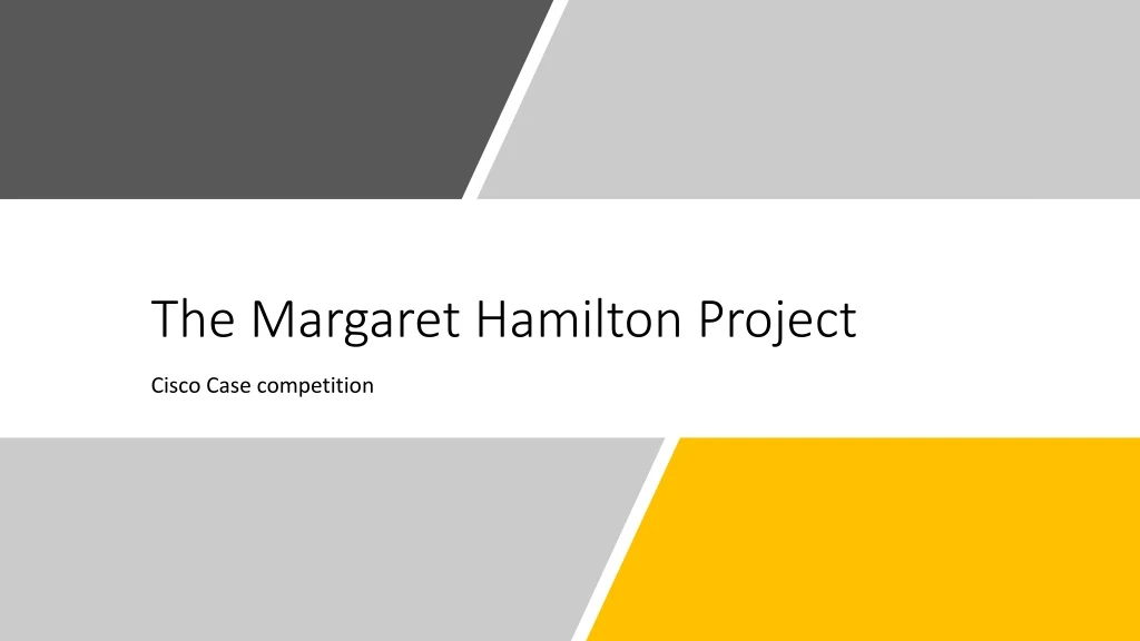 the margaret hamilton project