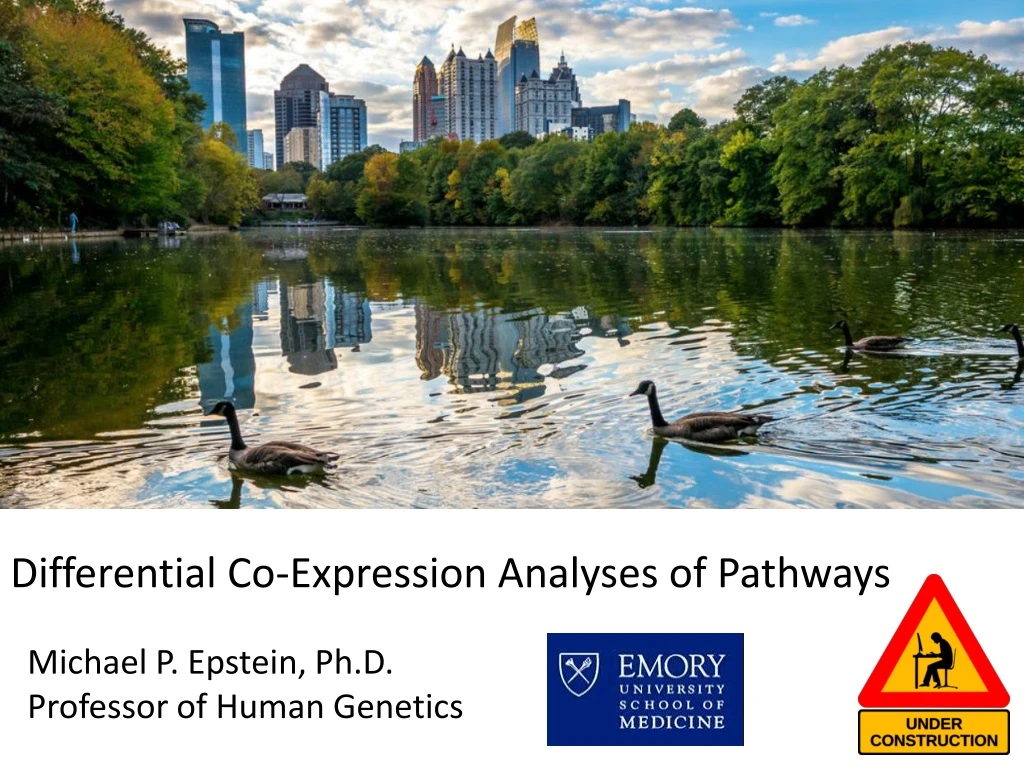 differential co expression analyses of pathways