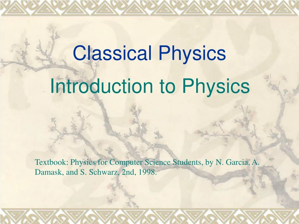 classical physics