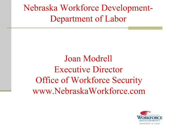 Nebraska Workforce Development-Department of Labor