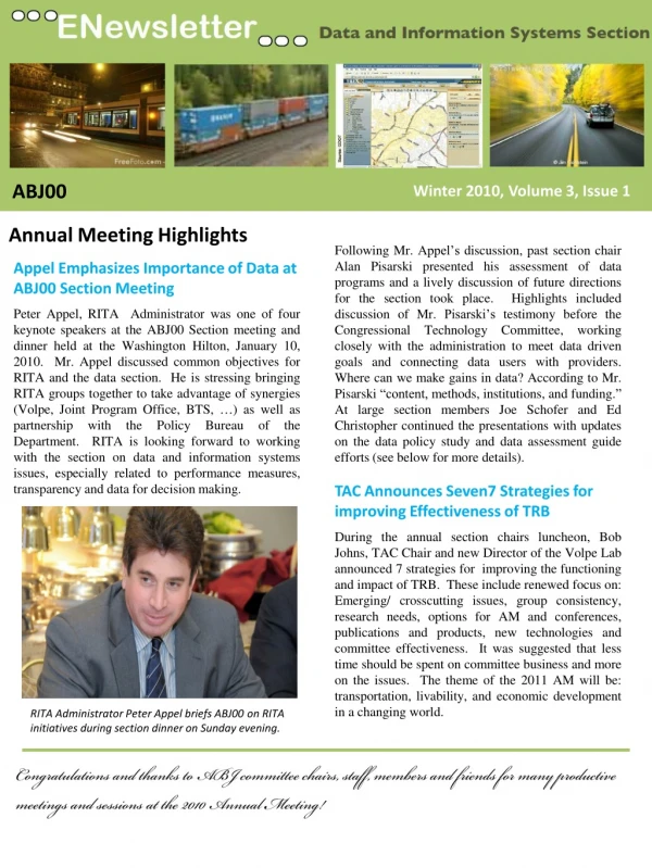Annual Meeting Highlights