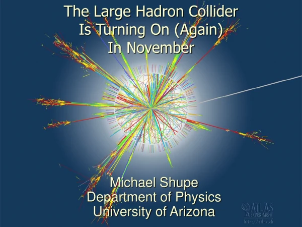 The Large Hadron Collider Is Turning On (Again) In November