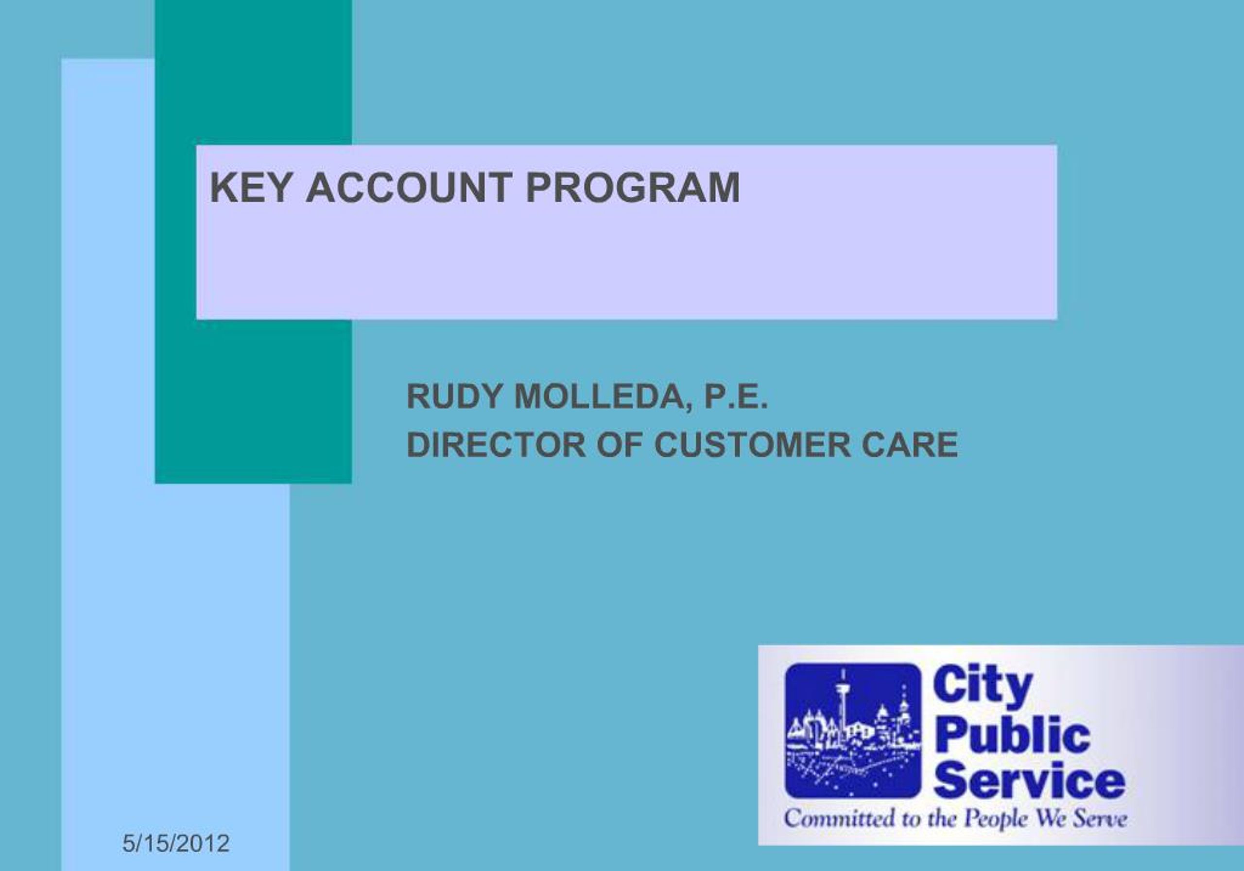 PPT - KEY ACCOUNT PROGRAM PowerPoint Presentation, free download - ID ...