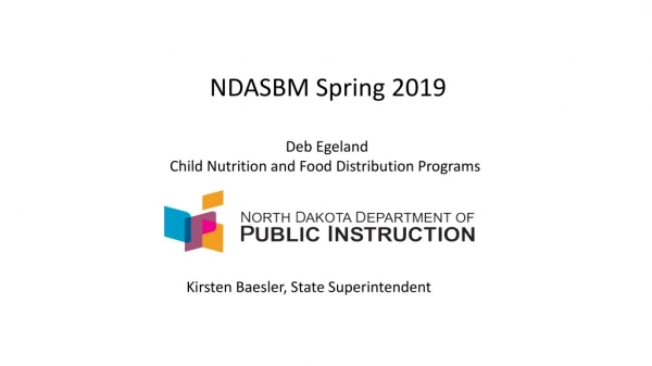 NDASBM Spring 2019