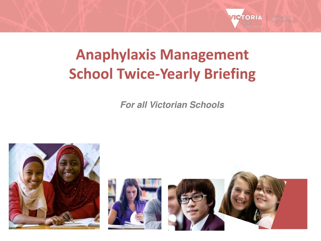 anaphylaxis management school twice yearly