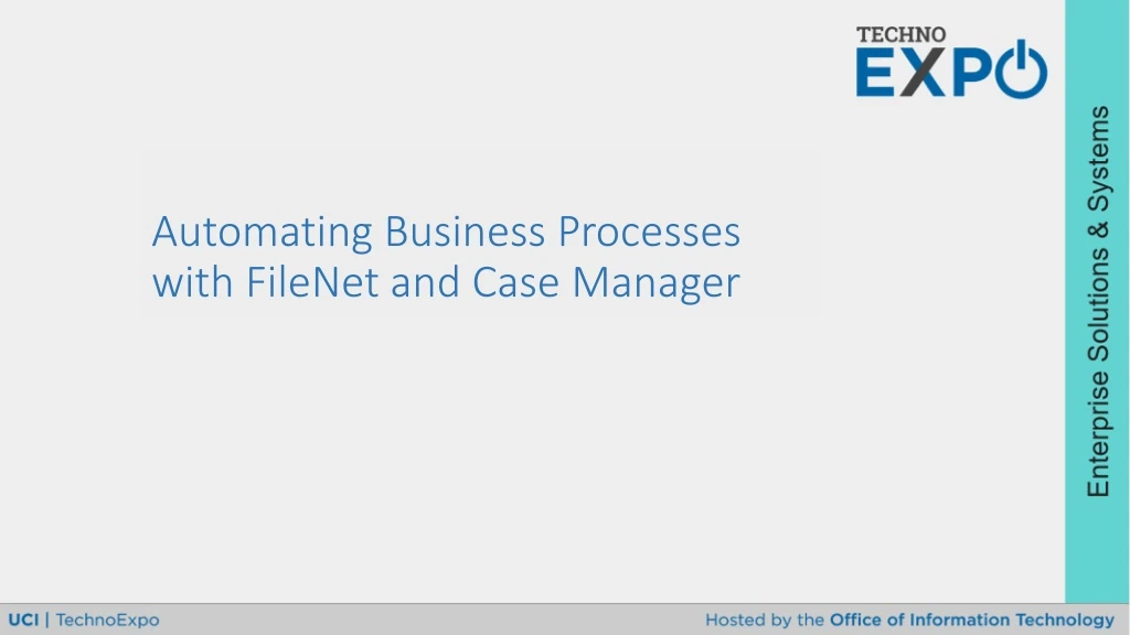 automating business processes with filenet