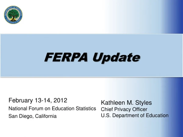 FERPA Update