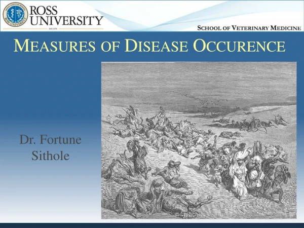 Measures of Disease Occurence