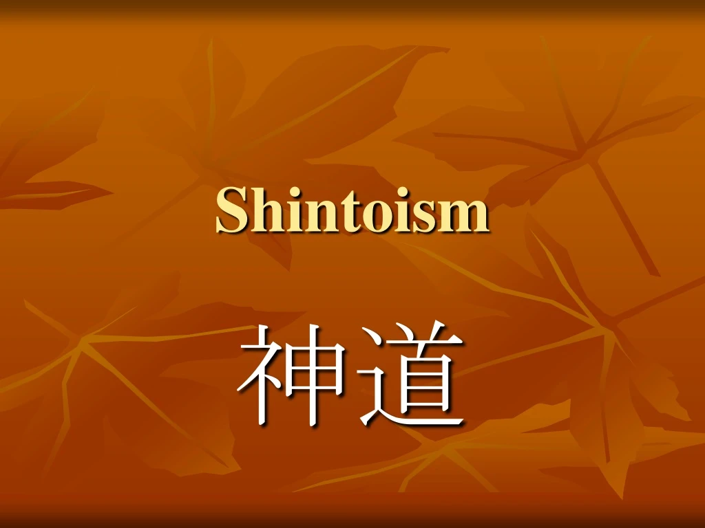 shintoism