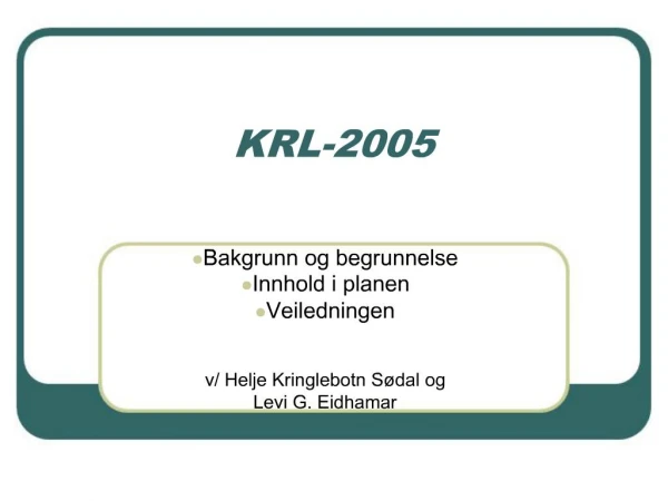 KRL-2005