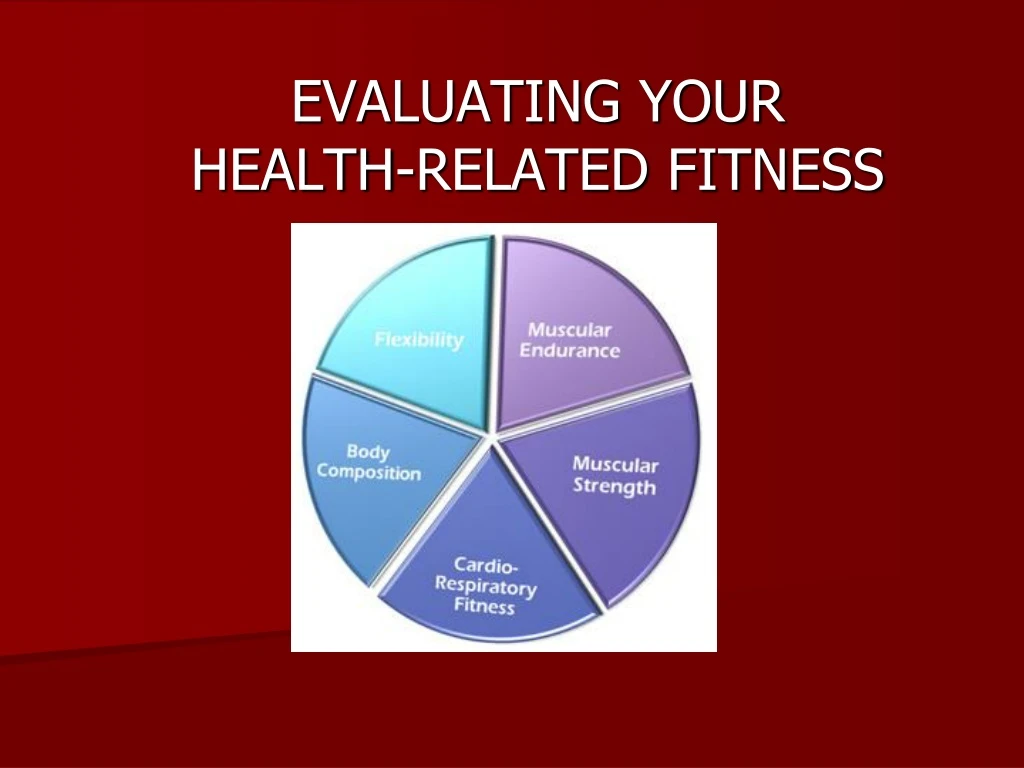 evaluating your health related fitness
