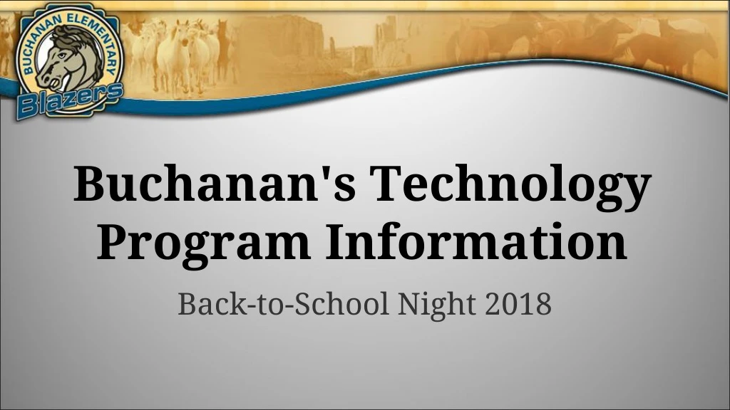 buchanan s technology program information