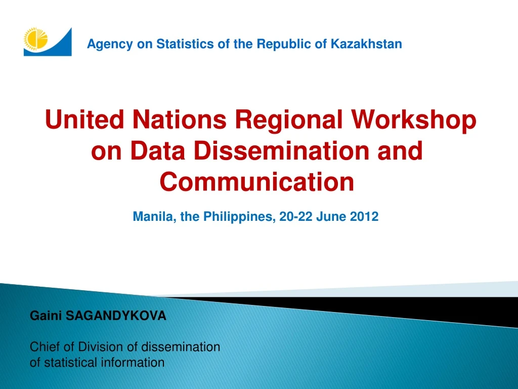 agency on statistics of the republic of kazakhstan